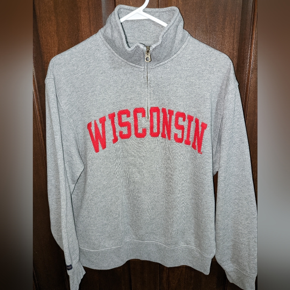 Wisconsin Badgers 1/4 zip sweatshirt